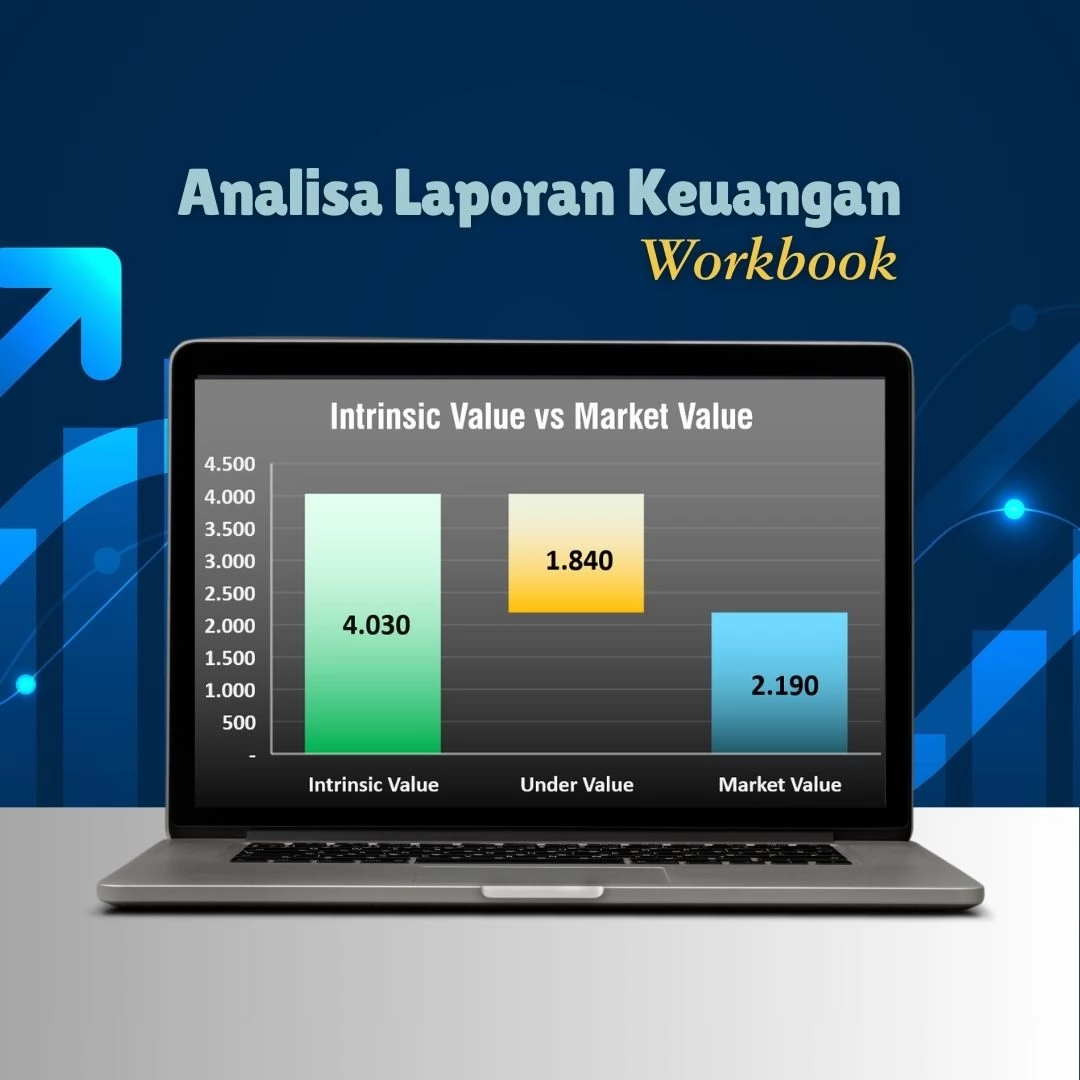 ALK Workbook menyediakan Template Perhitungan Nilai Intrinsik saham dengan metode DCF